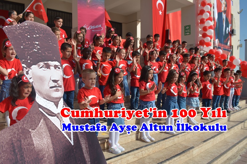 Mustafa Ayşe Altun İlkokulu 100 Yıl Kutlamalarında Fark Yarattı